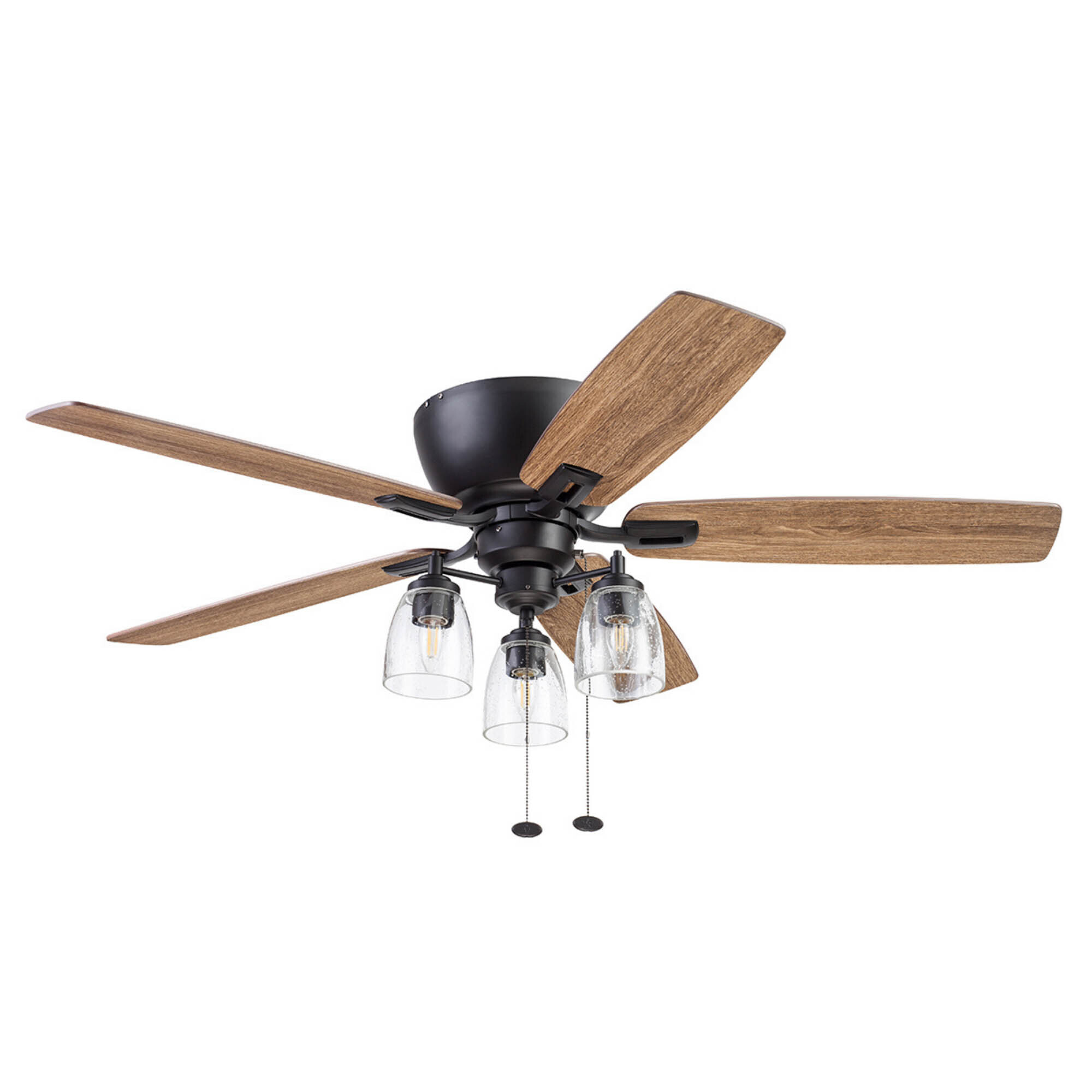 Prominence Home, 52in. Arthur Hugger/ Ceiling Fan Espresso, Fan Diameter 52 in, Fan Blade Span 50-54 Model# 51486